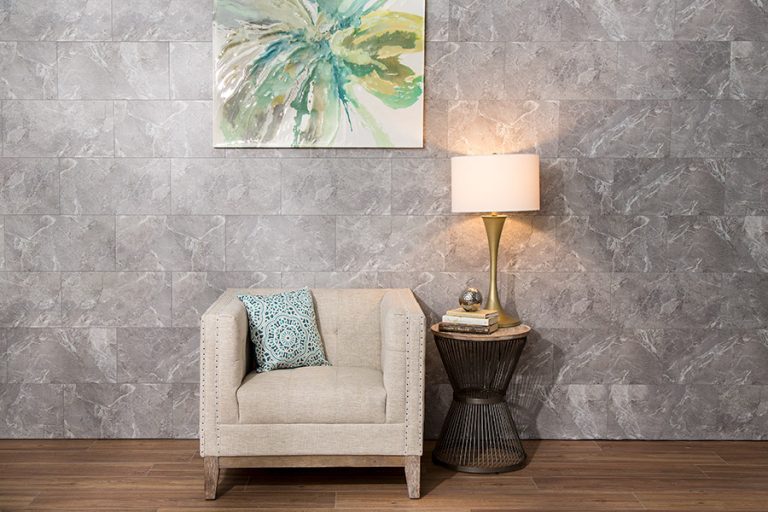DumaWall Tile in Light Gray Slate