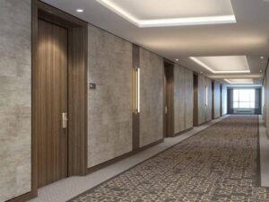 Palisade Adobe Drift in Hotel Corridor