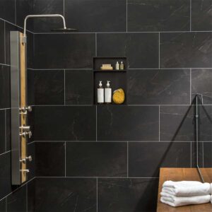 Palisade Wall Tile in Black Ice