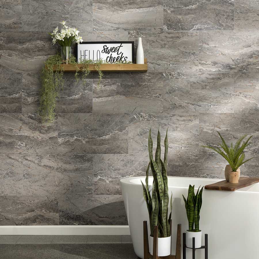 Palisade Wall Tiles in Spanish Marble