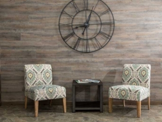 Palisade Wall Planks in Natural Oak in Lounge Area